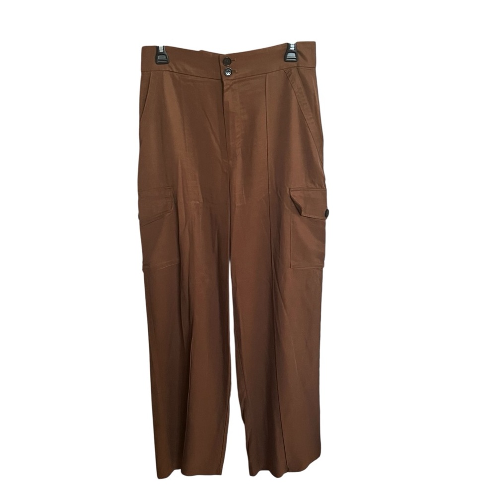 Banana Republic Outlet Brown Wide Leg Cargo Pants Women’s Size 6